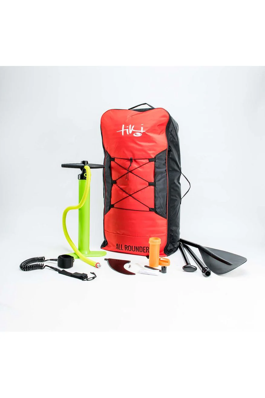 Tiki 9'10 Skud Inflatable SUP + Accessories Pack and Paddle - Image 12