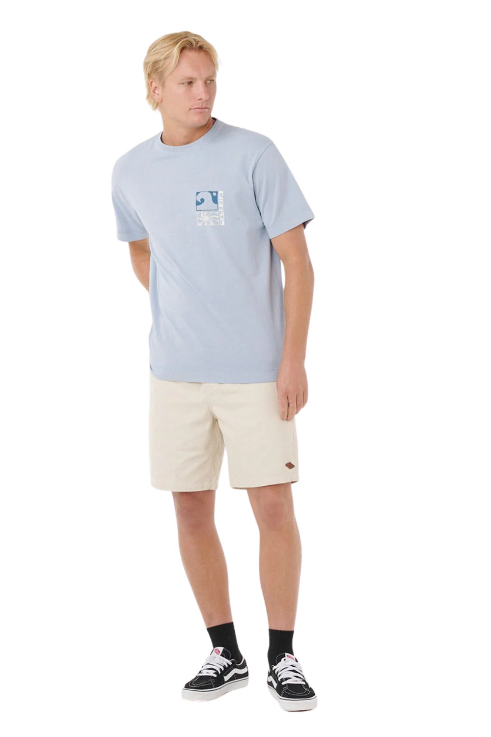 Rip Curl Artist Of The Search Ty Williams Coastline T-Shirt Spray Blue - Image 5