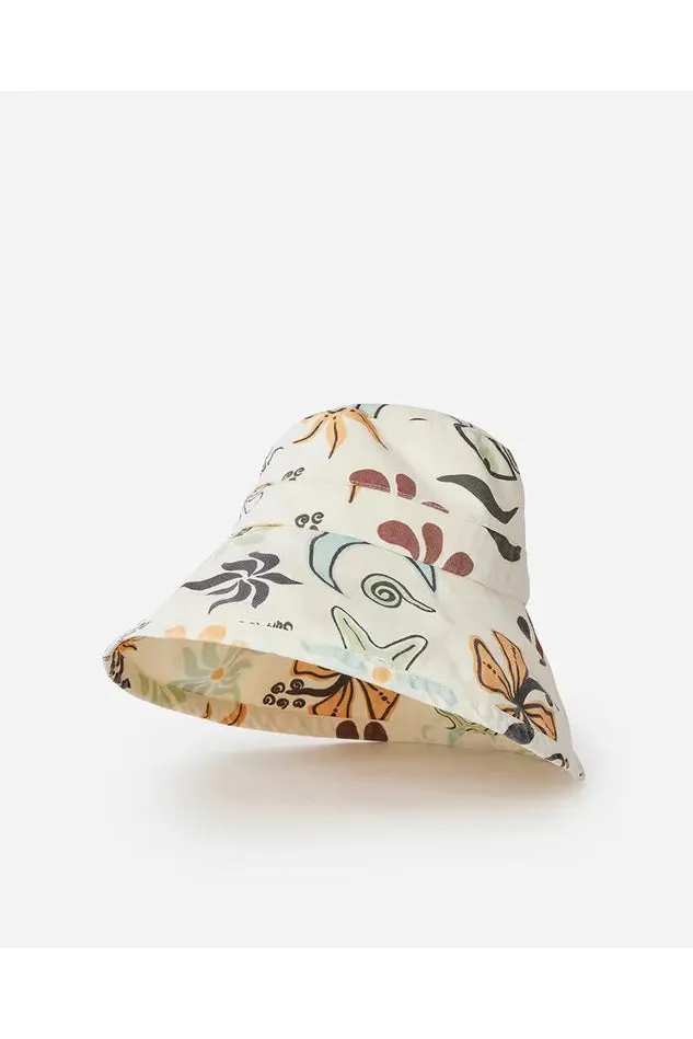 Rip Curl Tres Cool Upf Sun Hat Off White - Image 4