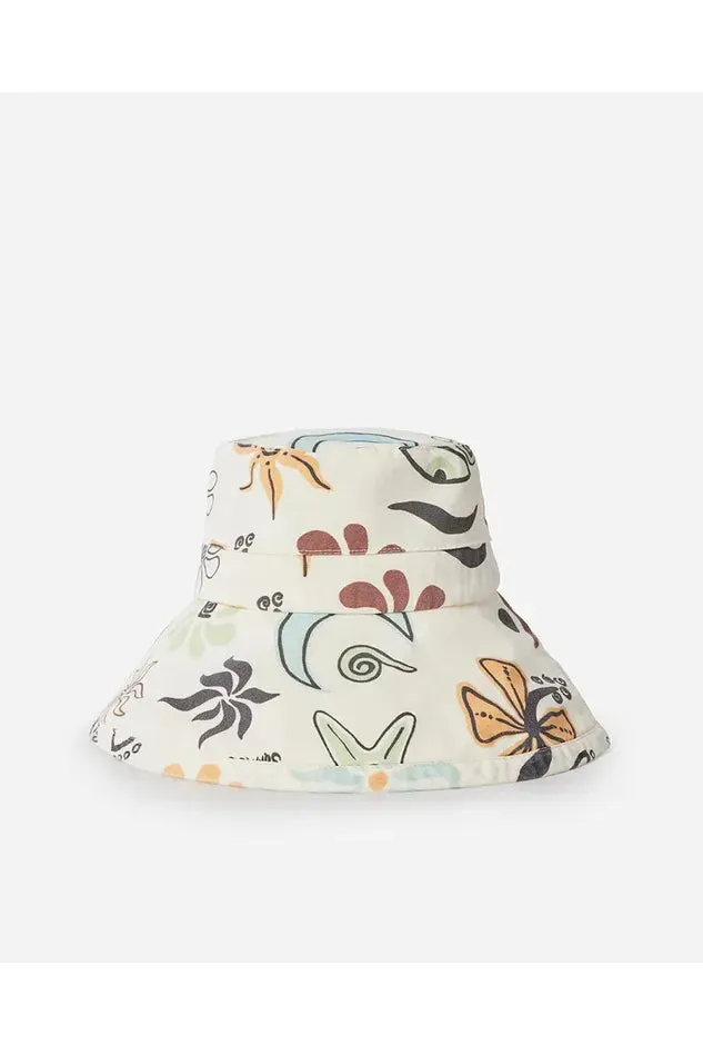 Rip Curl Tres Cool Upf Sun Hat Off White - Image 6
