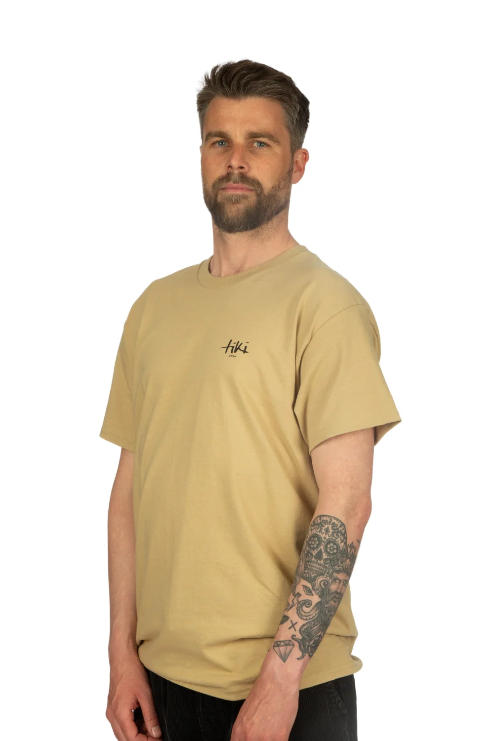 Tiki Corp T-Shirt Tan - Image 3