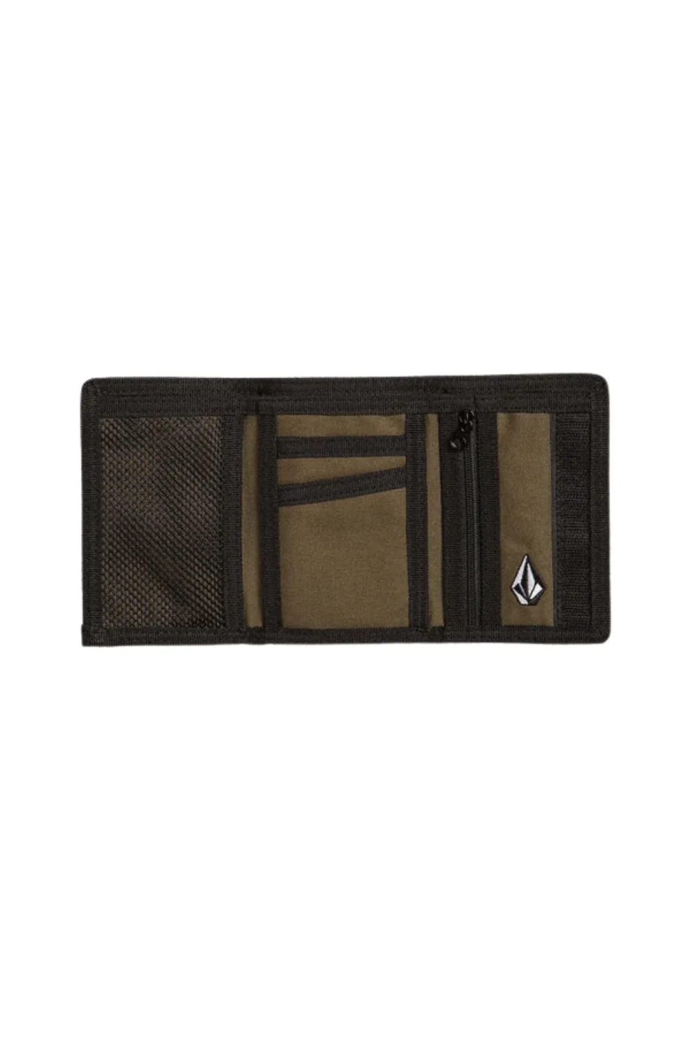 Volcom Ninetyfive Trifold Wallet Black - Image 3